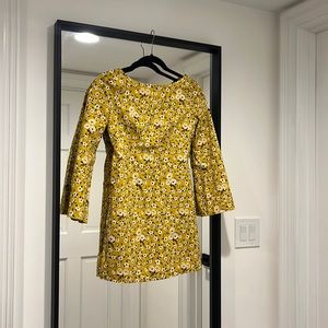 Super fun, floral mini dress. Very lightly worn (twice).